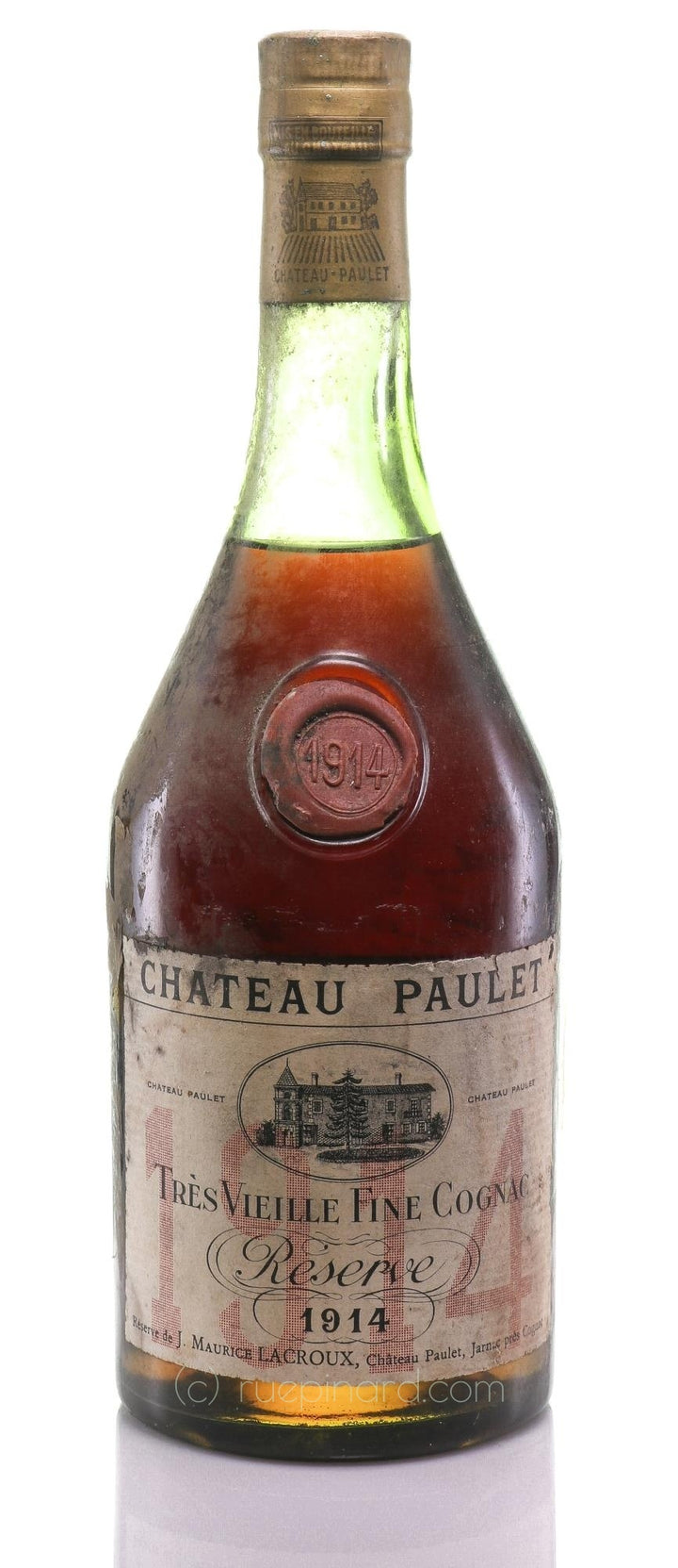 1914 Vintage Cognac Château Paulet Ladies Vintage - Rue Pinard