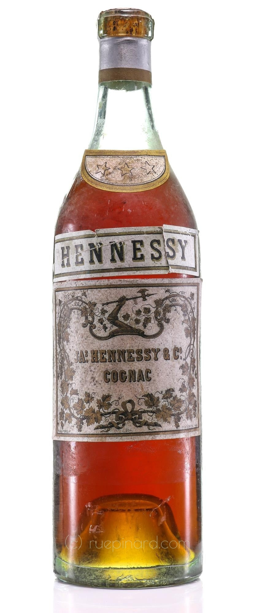 1868 Hennessy Bowie & McKechnie Cognac - Rare Vintage 1868 Hennessy Bowie & McKechnie Cognac - Rare Vintage