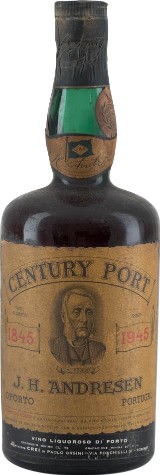 J.H. Andresen Century Port 1845-1945 Tawny 10 Year