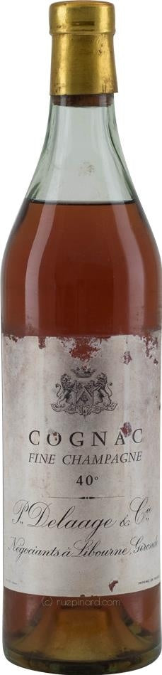 P. Delaage Cognac 1930 Fine Champagne - Rue Pinard