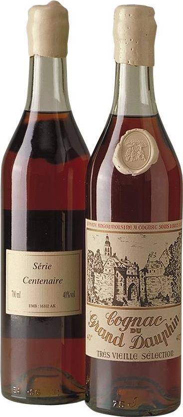 Cognac Grand Dauphin Centenaire Très Vieille 100 Year Old