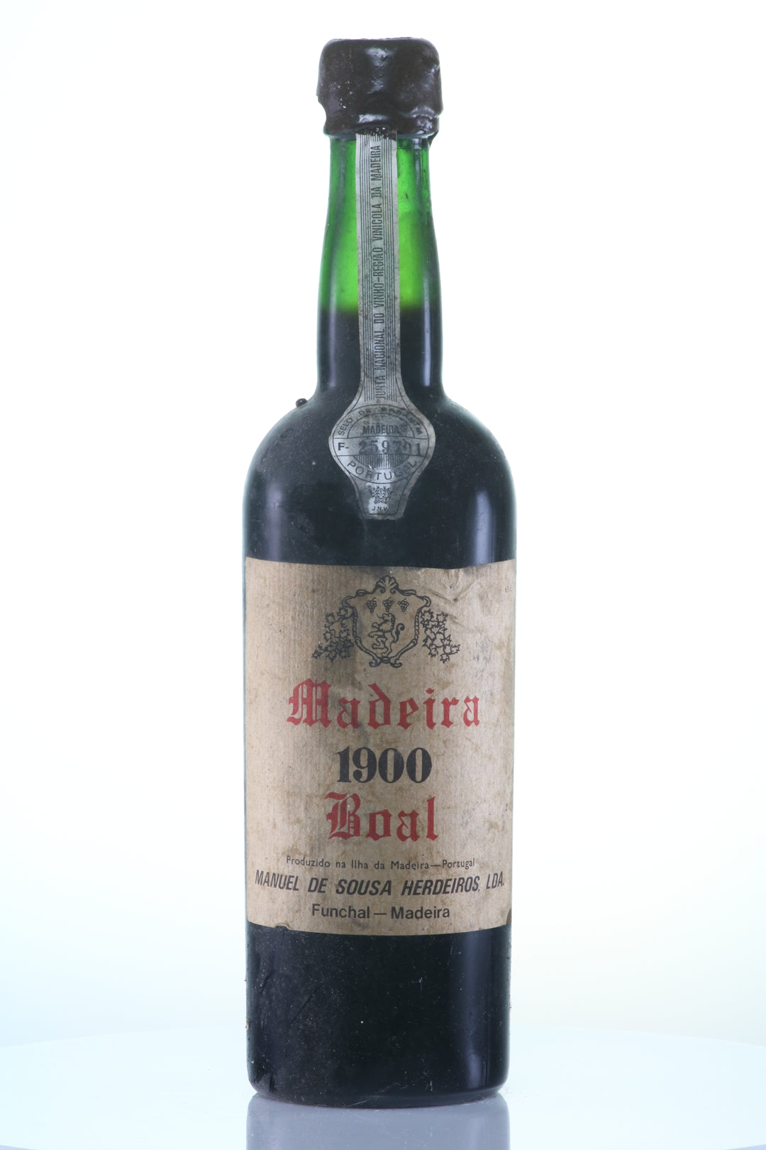 1900 Manuel de Sousa Herdeiros Boal Vintage Madeira Wine