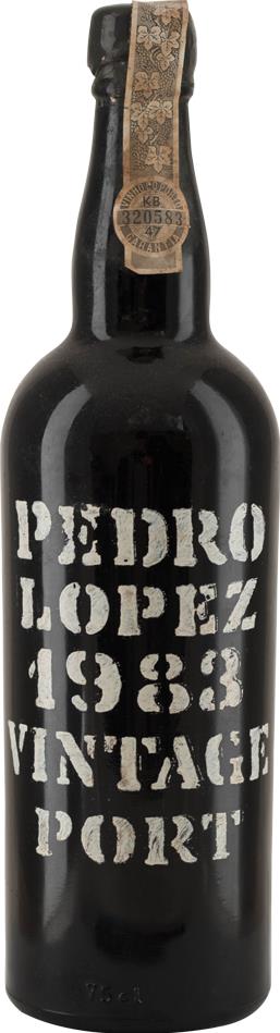 1983 Pedro Lopez Vintage Port