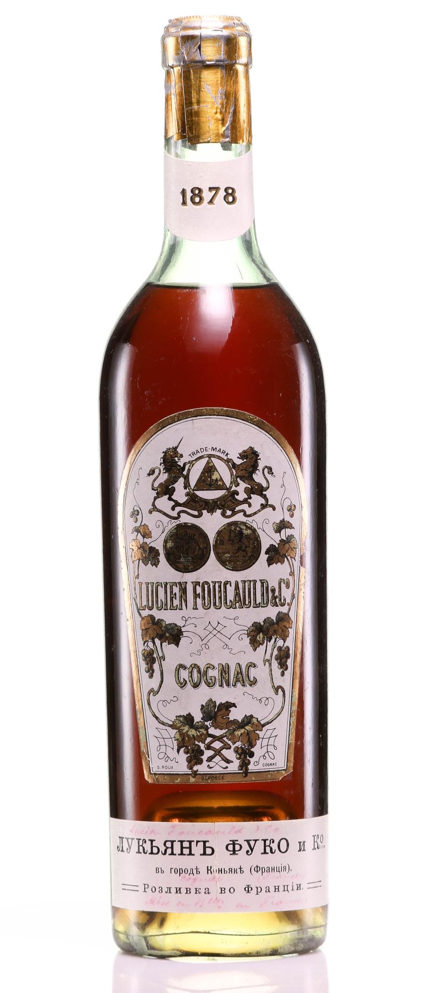 Cognac Lucien Foucauld & Co 1878 70cl - Rue Pinard