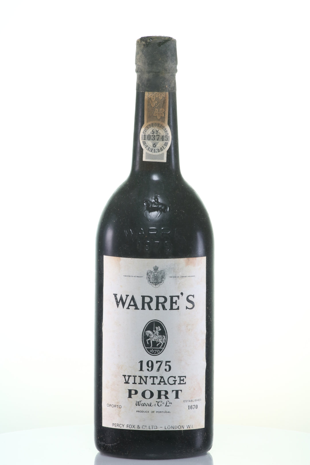 1975 Warre Vintage Port - A Timeless Classic