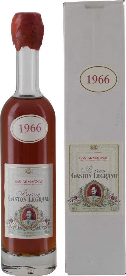 Baron Gaston Legrand 1966 Bas Armagnac