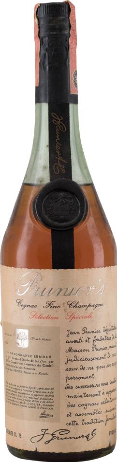 Prunier Grande Fine Champagne Cognac Selection Speciale