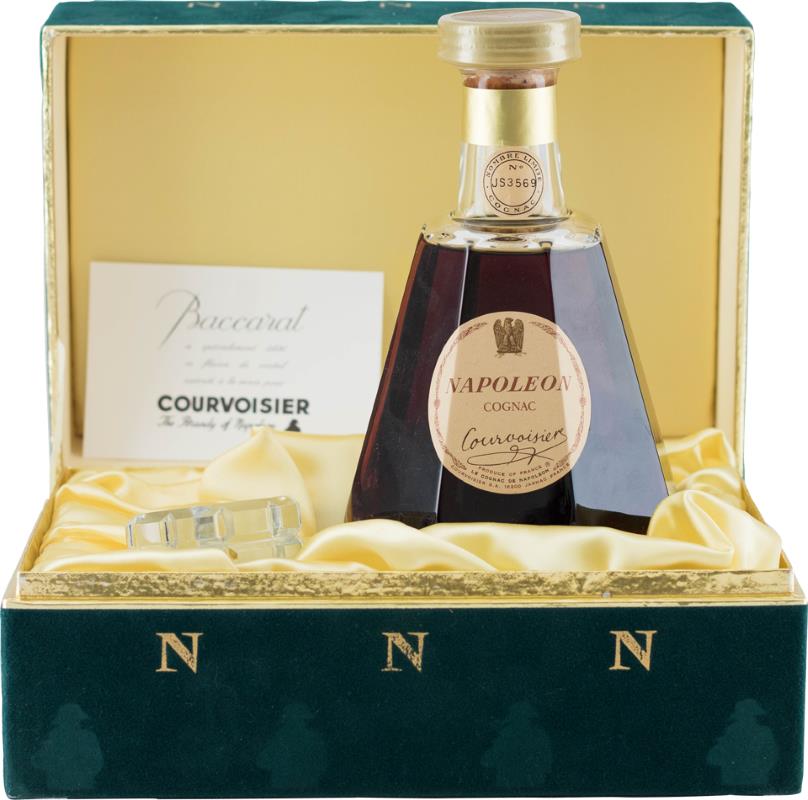 Luxury Courvoisier Baccarat Crystal Napoleon Cognac