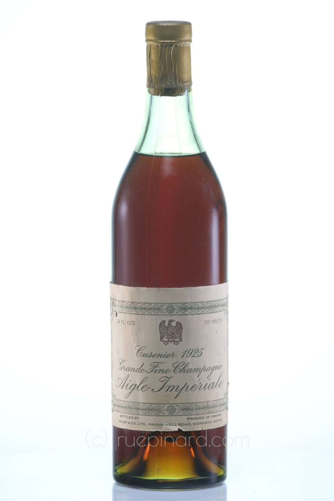 Cusenier Aigle Imperiale Cognac 1925, Grande Fine Champagne Vintage - Rue Pinard