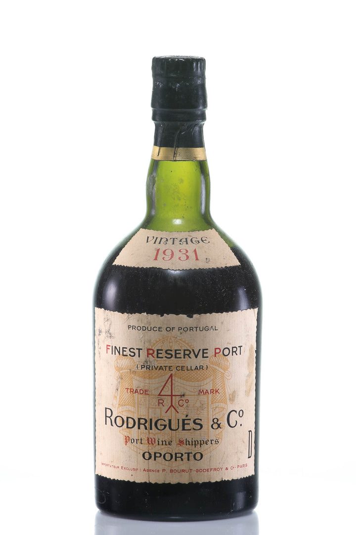 Rodrigues & Co 1931 Vintage Port Finest Reserve