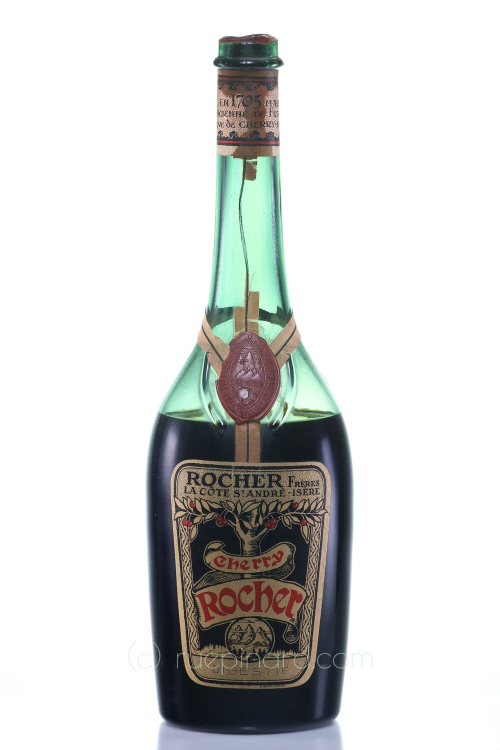 1970 Cherry Liqueur Rocher, 1 Liter - Rue Pinard