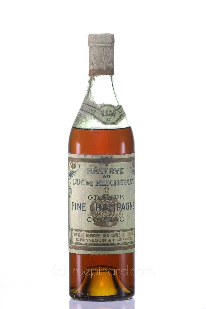 1900 Grande Fine Champagne V.S.O.P. Cognac Réserve, Duc de Reichstadt - Rue Pinard