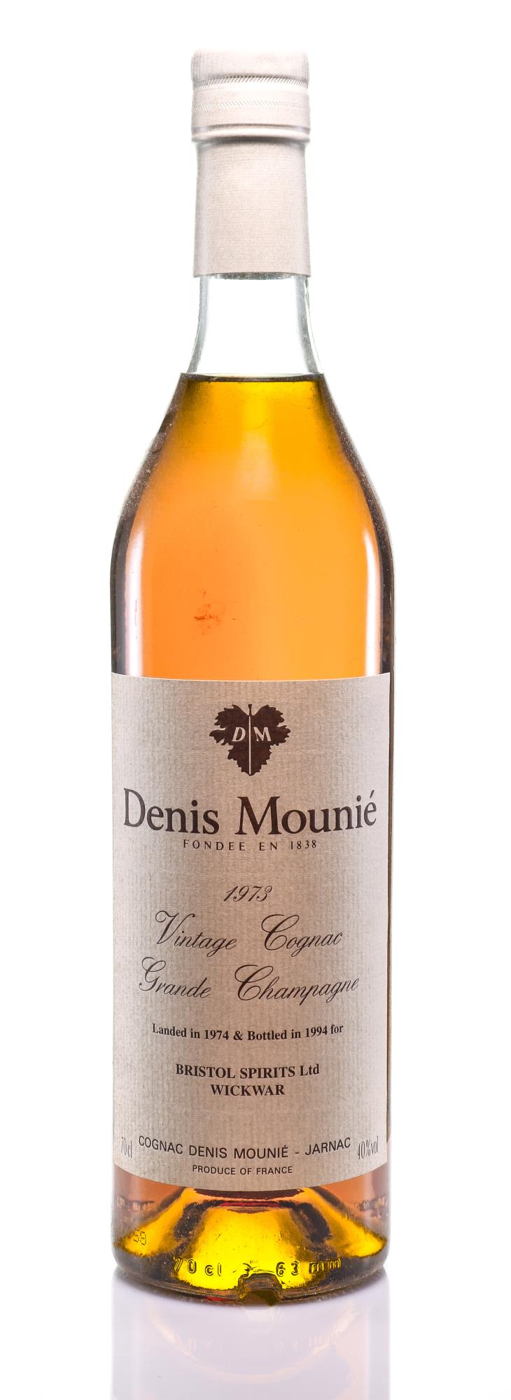 Denis-Mounié Cognac 1973 Grand Champagne