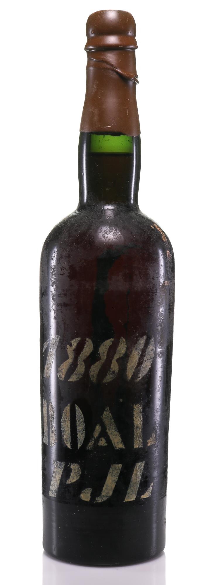 FMA 1880 Boal Madeira - Rare Stencilled Bottle