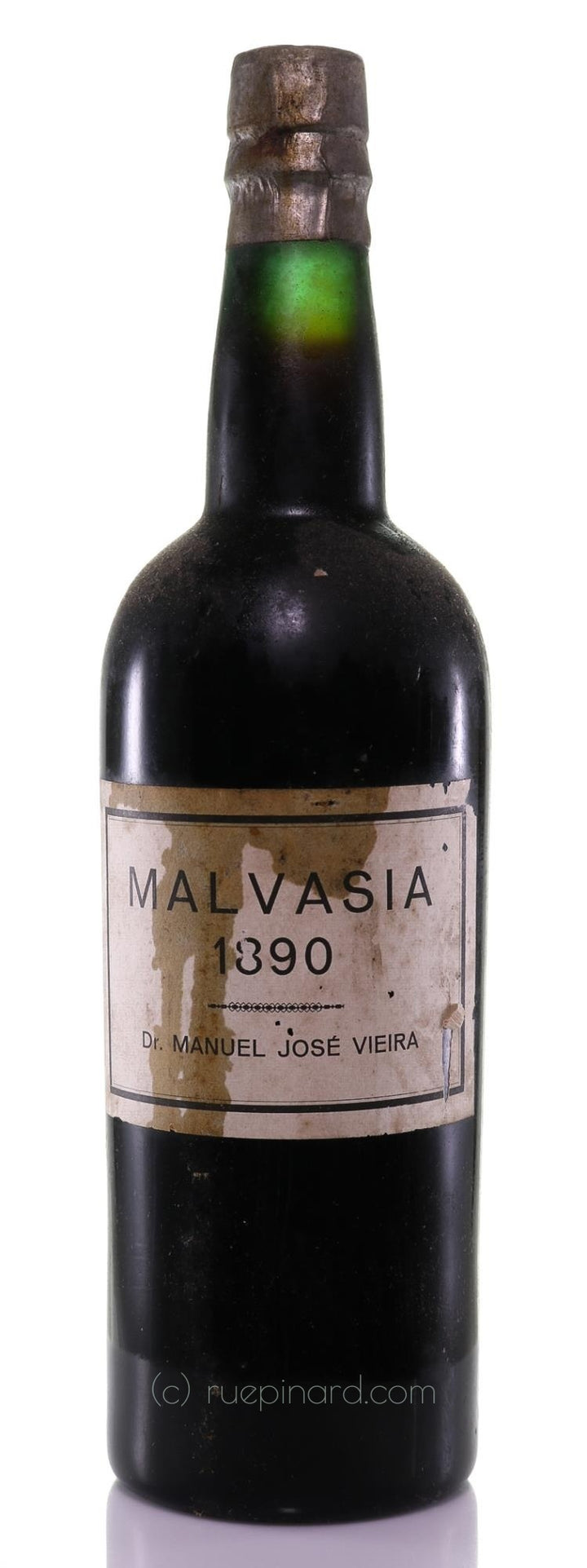 1890 Vieira Madeira Dr. Manuel José Malvasia Rare Vintage Spirit - Rue Pinard