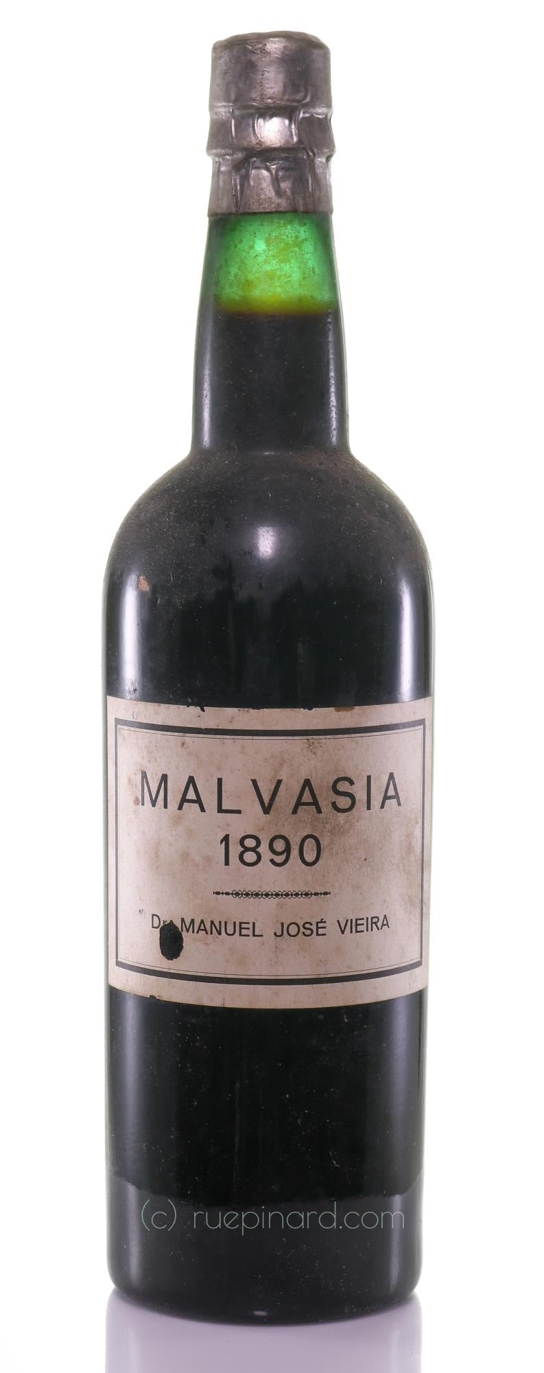 1890 Vieira Madeira Dr. Manuel José Malvasia Rare Vintage Spirit - Rue Pinard