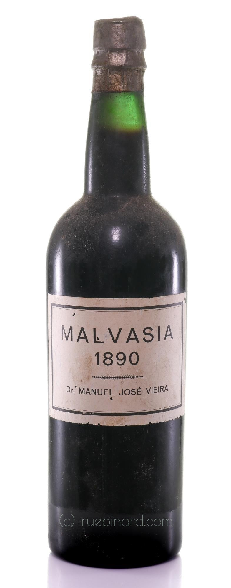 1890 Vieira Madeira Dr. Manuel José Malvasia Rare Vintage Spirit - Rue Pinard