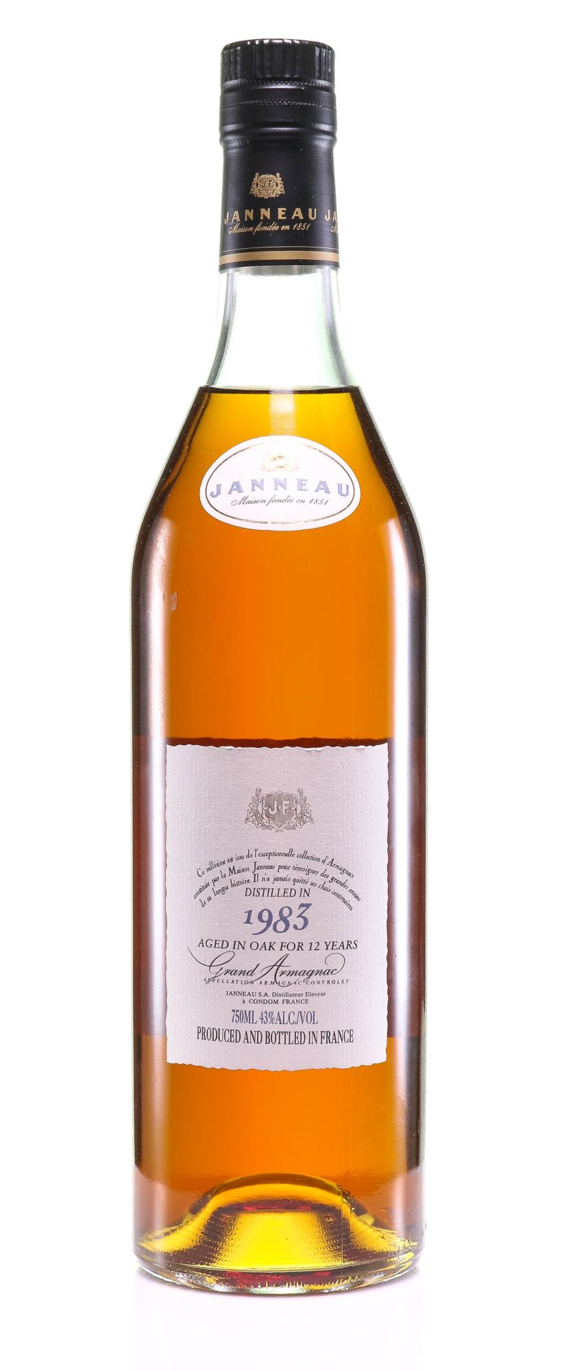 Janneau Fils et Cie 1983 Armagnac