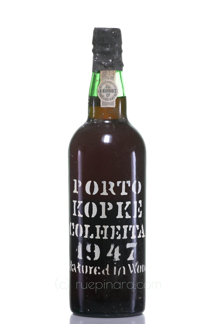 Kopke 1947 Colheita Port, Bottled 1990, 95 Wine Spectator Rating - Rue Pinard