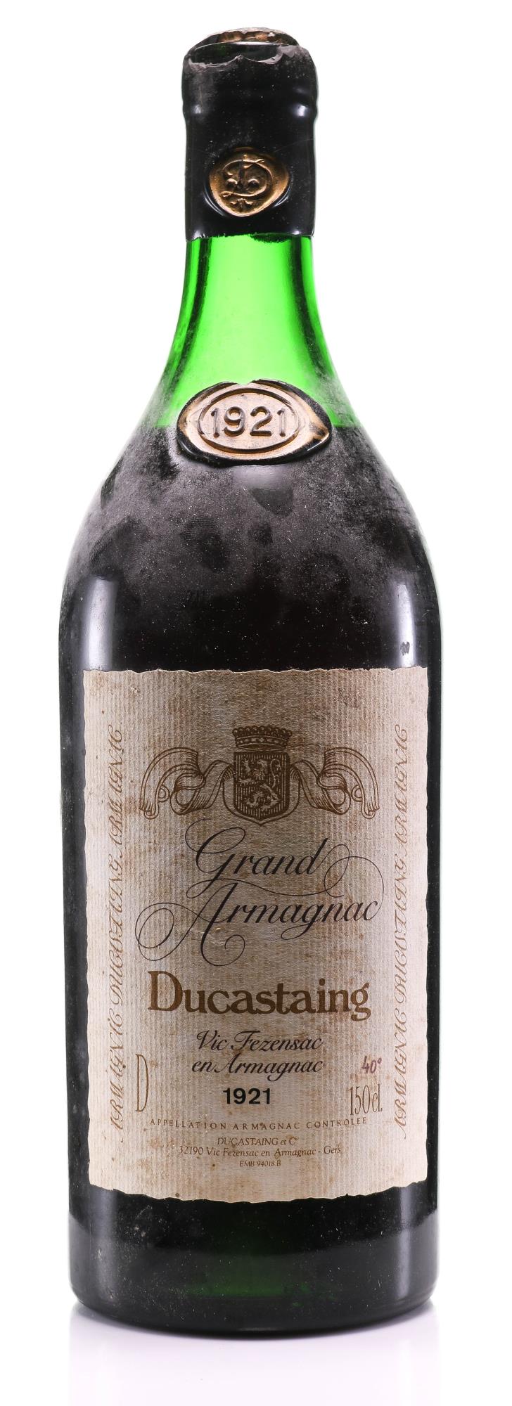 Vintage 1921 Ducastaing Grand Armagnac Magnum