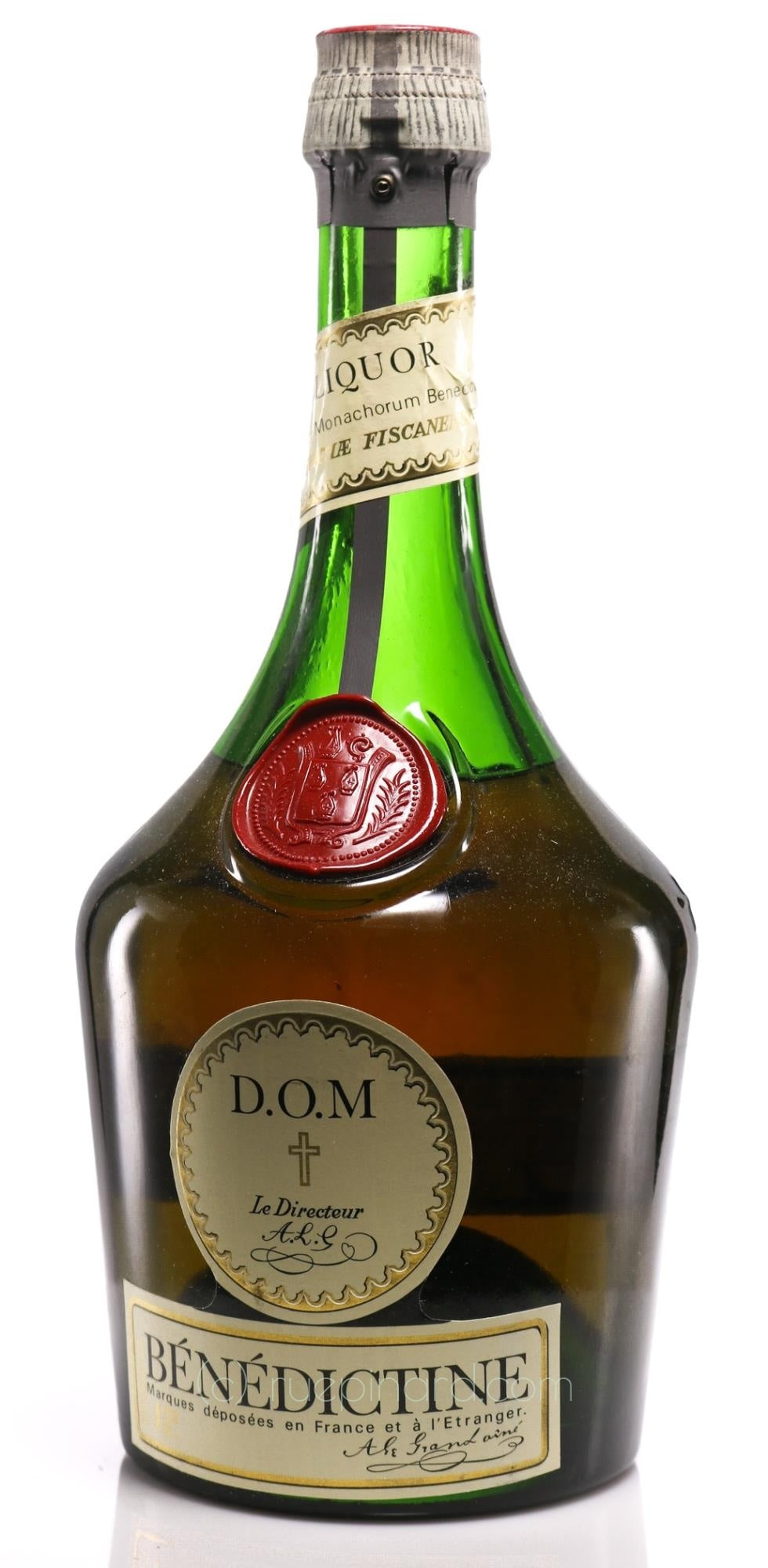 DOM Benedictine Cognac Non-Vintage (glas/waxbutton with crest) - Rue Pinard