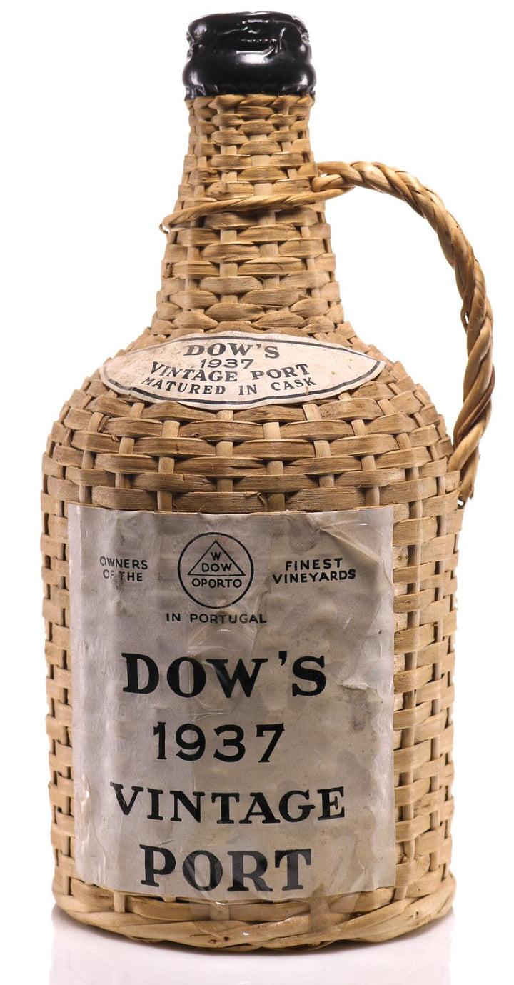 Dow's 1937 Vintage Port in Wicker Jar