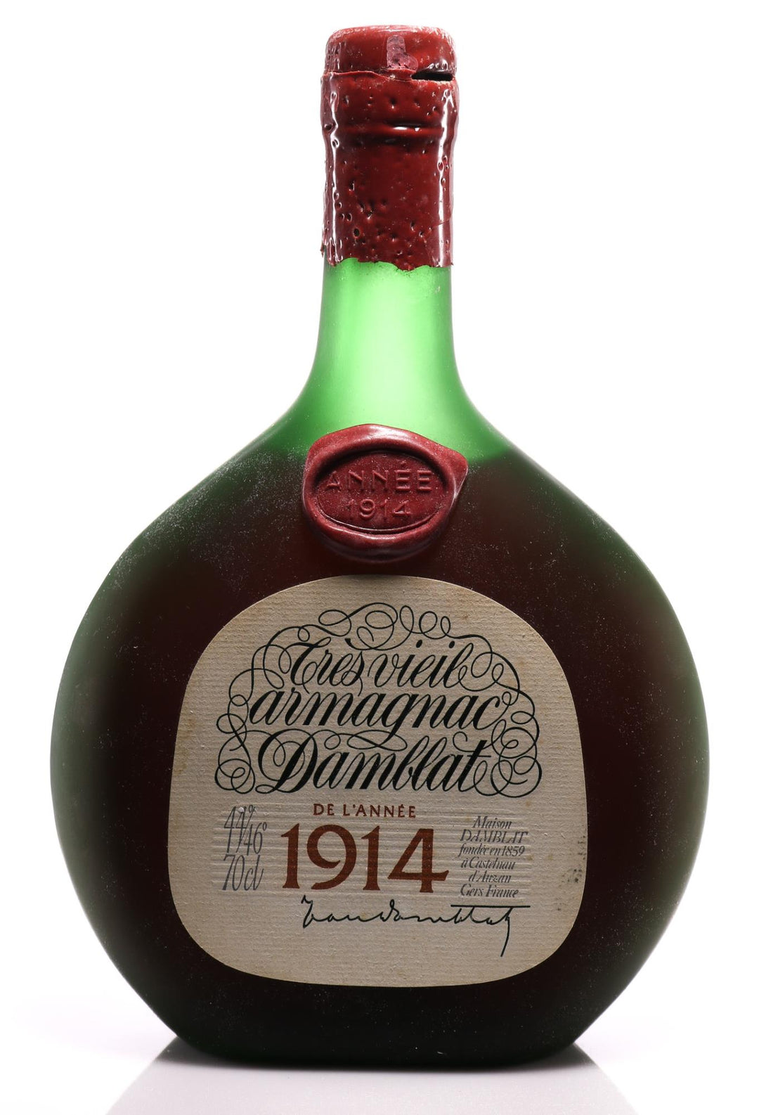 1914 Tres Vieil Armagnac Damblat - Basquaise Region