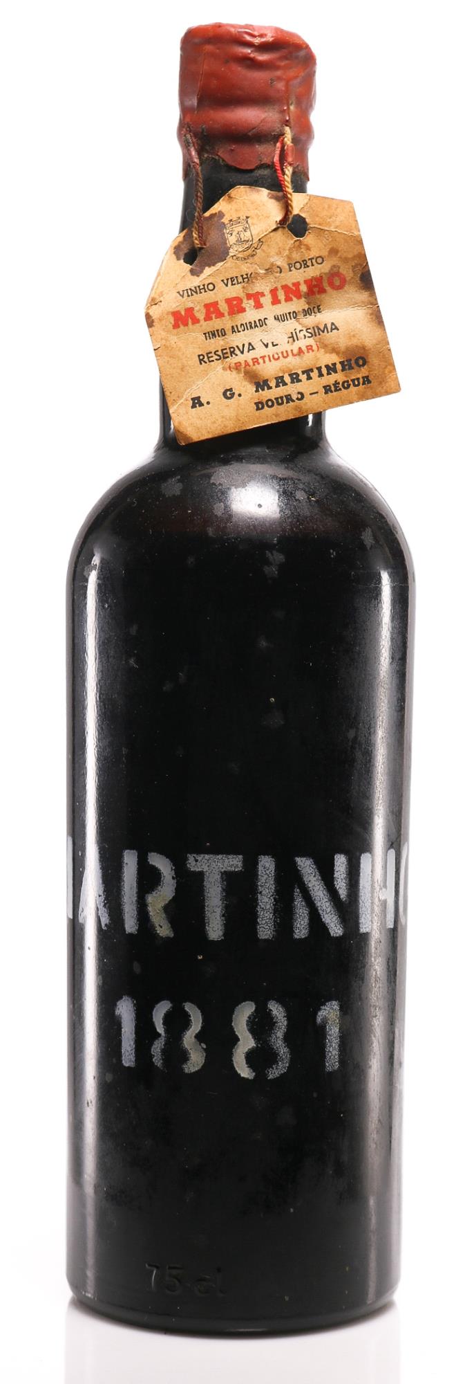 1881 Martinho Port Reserva Velhissima Tinto Aloirado Muito Doce