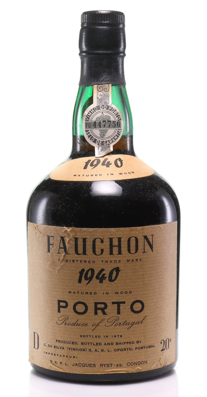 Fauchon 1940 Port - Bottled 1973 in Original Carton Box