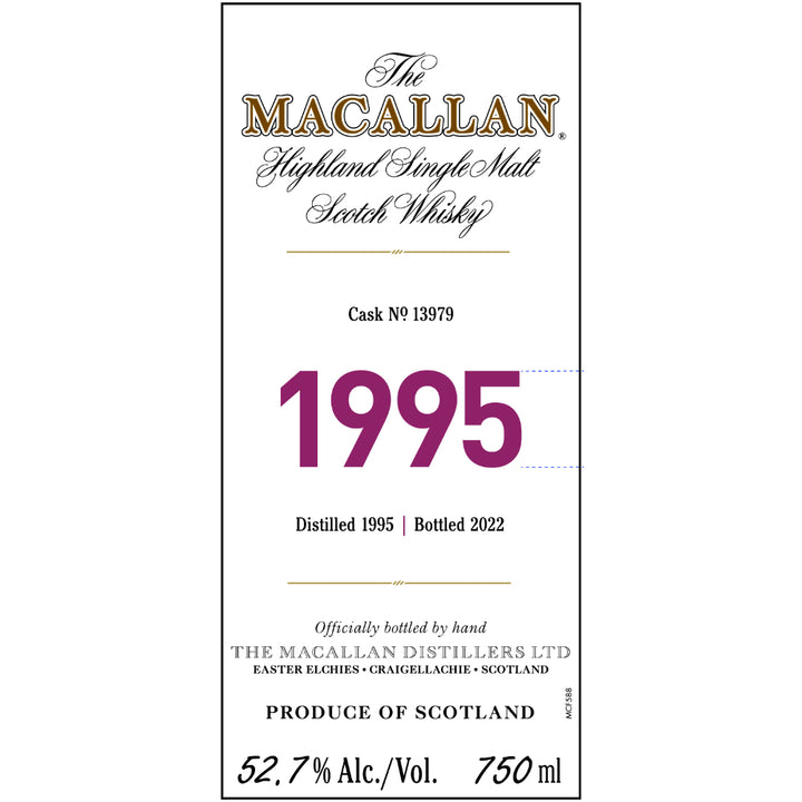 Macallan Fine & Rare Collection 1995