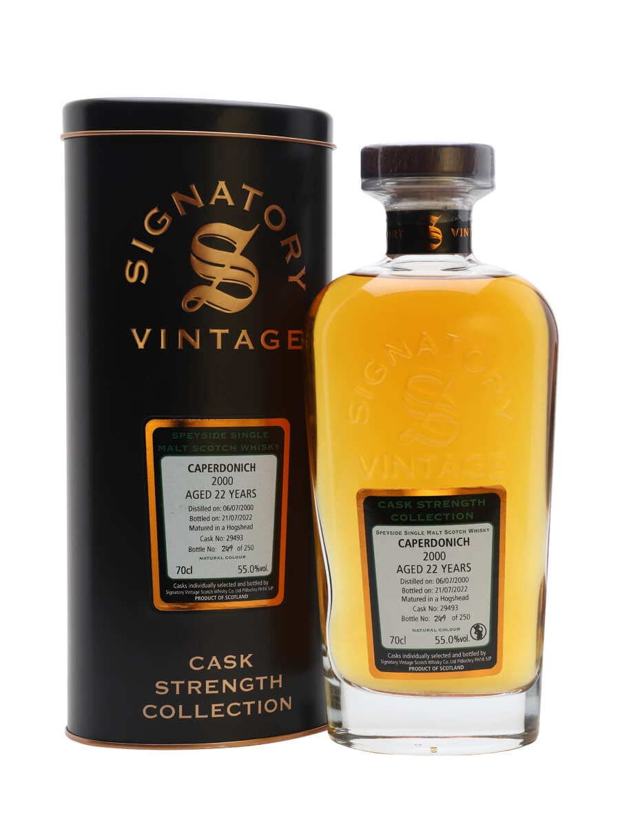 Caperdonich 22 years Antipodes Signatory Vintage