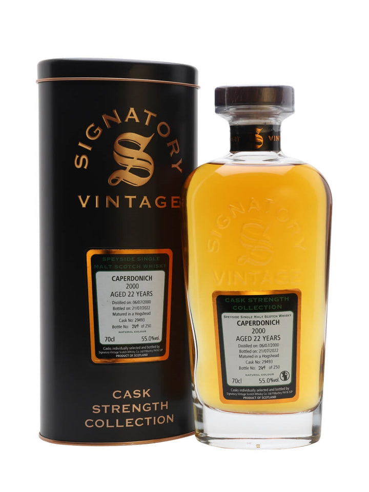 Caperdonich 22 years Antipodes Signatory Vintage