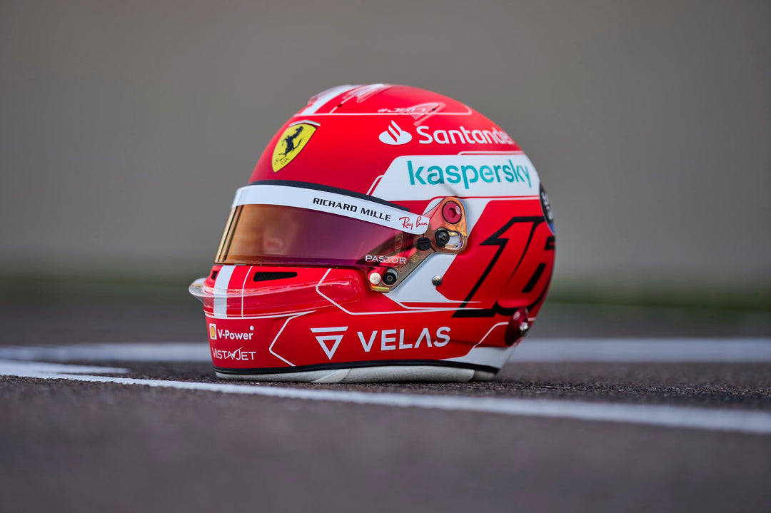 Charles Leclerc: 2022 Ferrari Helmet