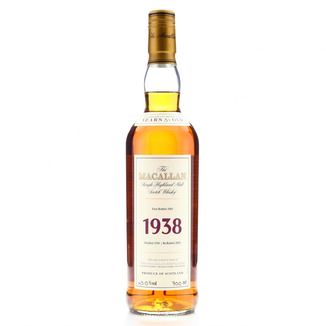 Macallan Fine & Rare Collection 1938