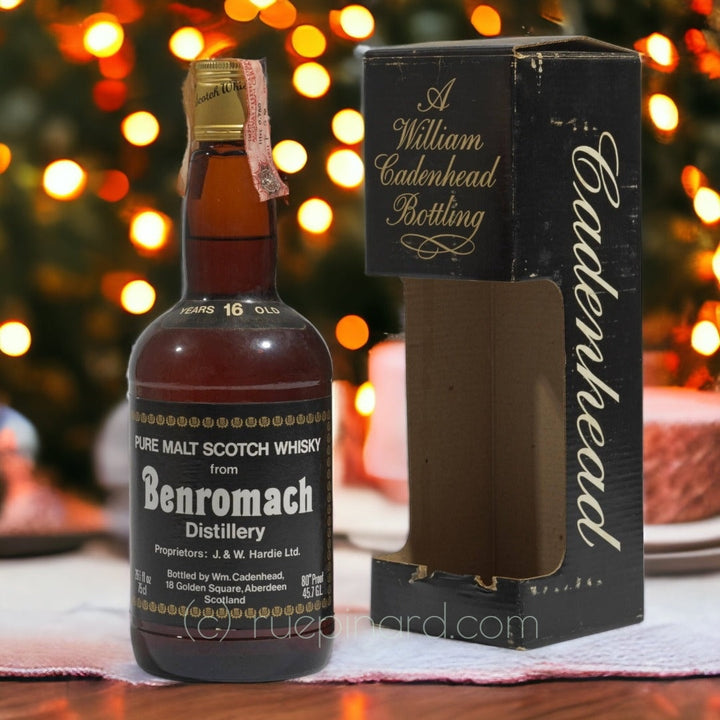 BENROMACH 16 YEARS OLD CADENHEAD DUMPY 750ML 45,7% - Rue Pinard