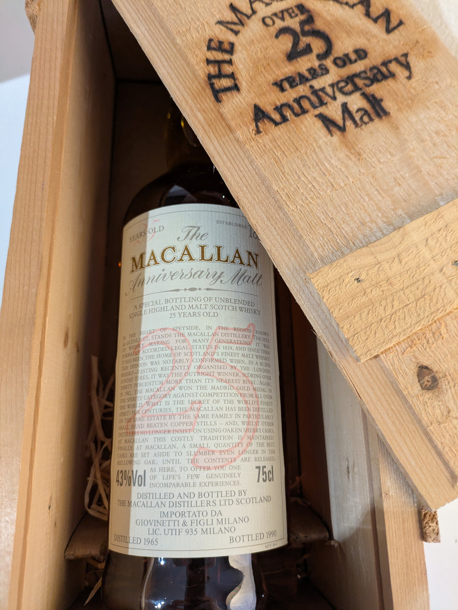 The Macallan Anniversary Malt - 25 Year Old - 1964 - Rue Pinard Europe