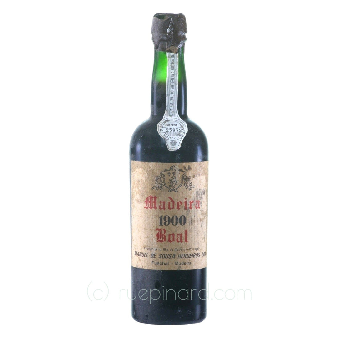 Madeira Manuel de Sousa Herdeiros Bual 1900 - Rue Pinard