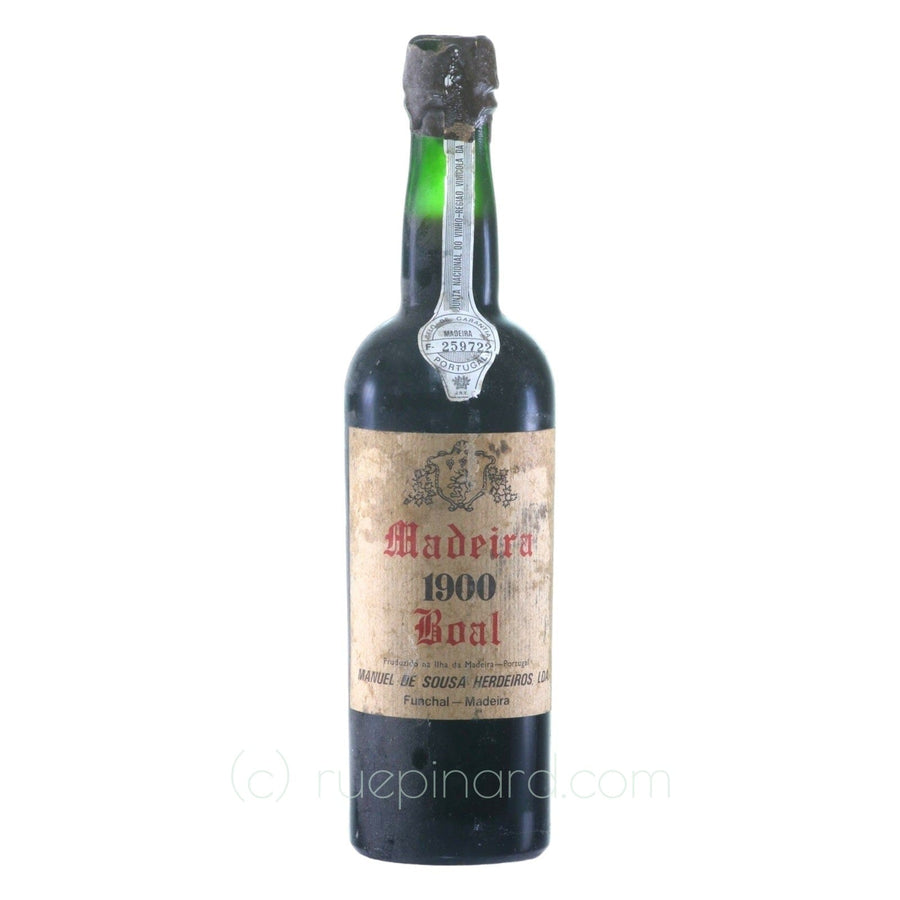 Madeira Manuel de Sousa Herdeiros Bual 1900 - Rue Pinard