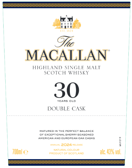 Macallan Sherry Oak 30YO Whisky 2024