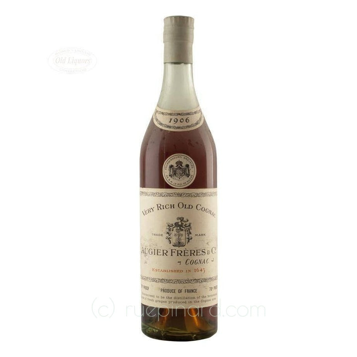 Very Rich Old  Cognac 1906 Augier Frères - LegendaryVintages