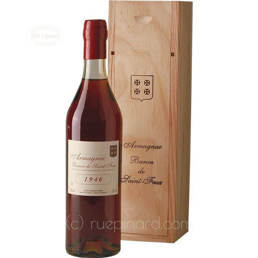 Armagnac 1946 Baron de Saint-Feux - LegendaryVintages