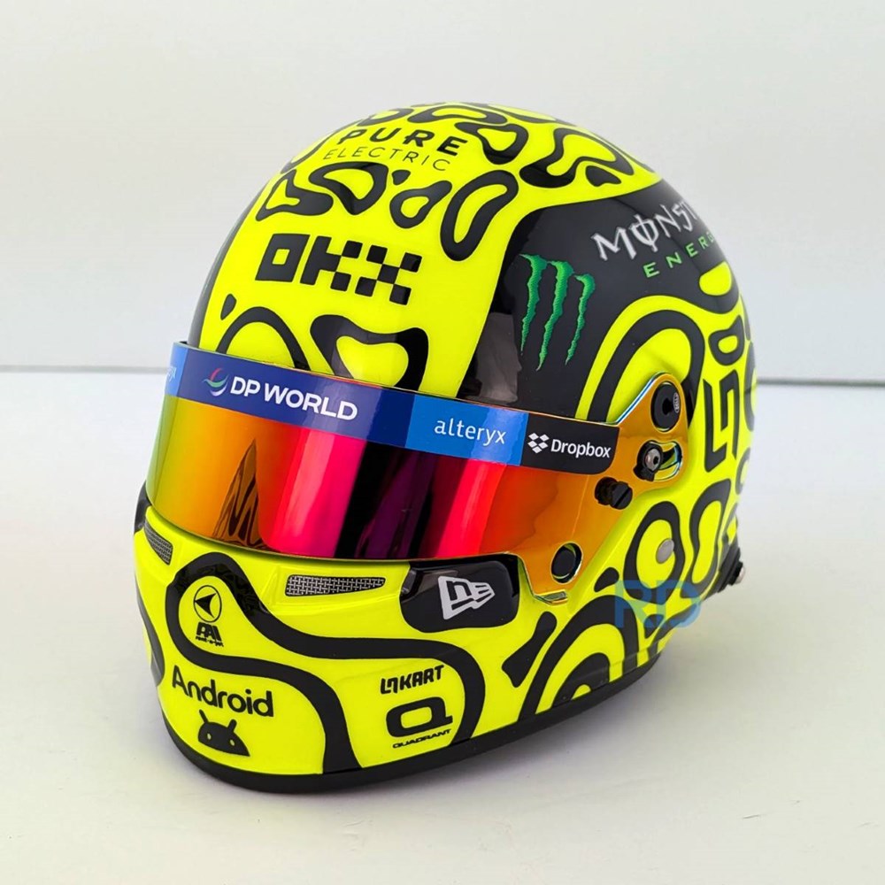 Lando Norris: 2024 McLaren Helmet - signed