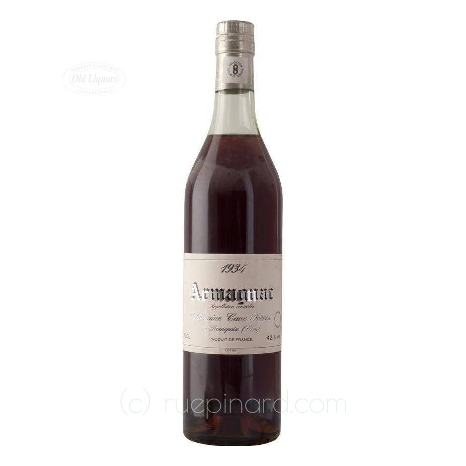 Armagnac 1934 Domaine Cave Frères - LegendaryVintages