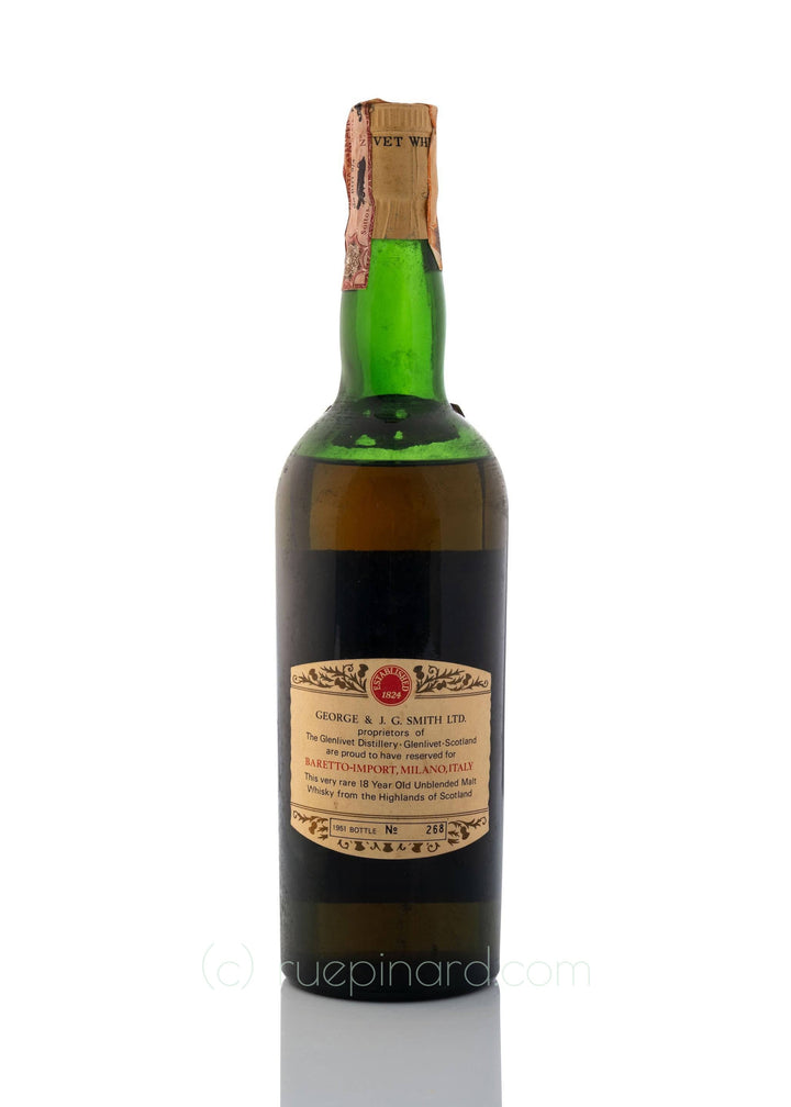 Glenlivet 18-Year-Old, distilled in 1951 - Rue Pinard