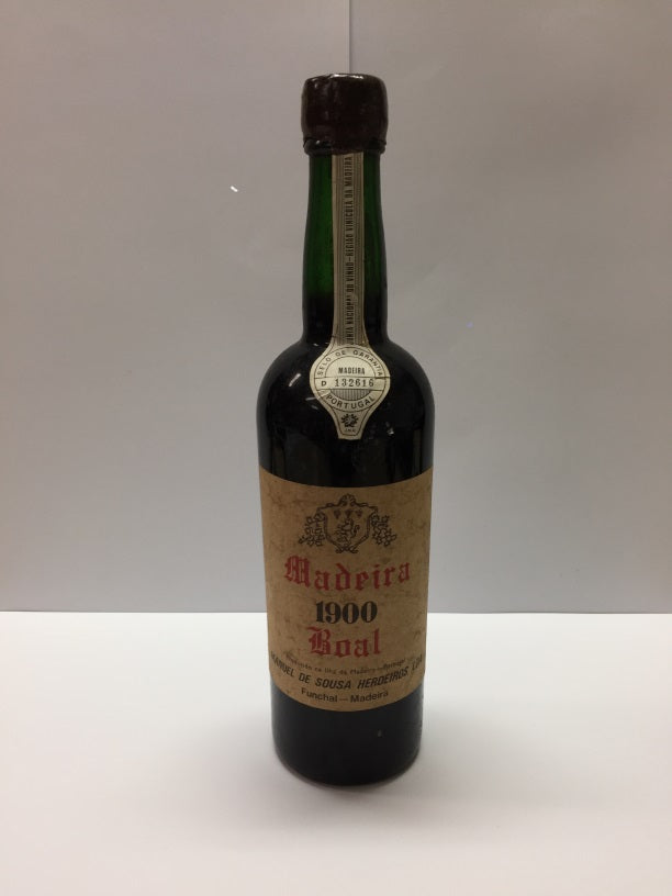 1900 Boal Madeira Wine by Manuel de Sousa Herdeiros