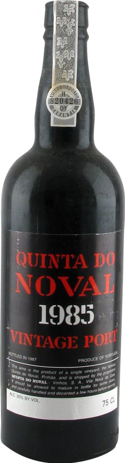 1985 Quinta do Noval Vintage Port - Bottled in 1987