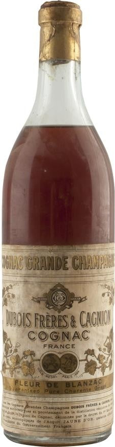 1900 Dubois Frères Grande Champagne Cognac - Rue Pinard