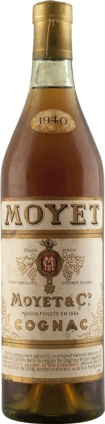 Moyet & Co Cognac 1940 (or NV if not vintage) - Rue Pinard