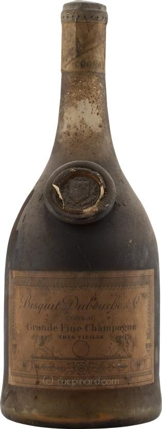 Très Vieille Bisquit Dubouché & Co Cognac 1930 Grande Fine Champagne Bottle (Late 1960s) - Rue Pinard