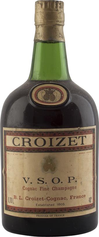 Cognac 1920 Croizet B. Léon  V.S.O.P. (1x70cl) - Rue Pinard Europe